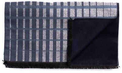 Tresanti DEAGON Viscose scarf with faded stripes Blue (TRSCIE209 - 800)