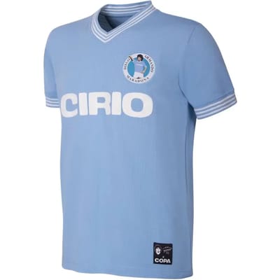 COPA - Maradona Napoli 1984 Retro Voetbalshirt - Heren - Blauw - M