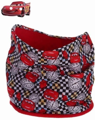 Disney Cars Nekwarmer - Fleece - One Size - ± 3-6 jaar