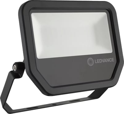 Ledvance - LED Breedstraler GEN 4 Zwart 41W 6000lm 100D - 865 Daglicht | IP66 - Symmetrisch - Vervangt 100W