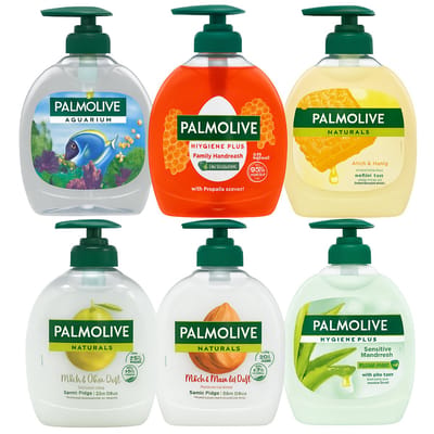 Palmolive - Handzeep - Voordeelverpakking - 6-pack - 6 verschillende geuren - 6X300ml