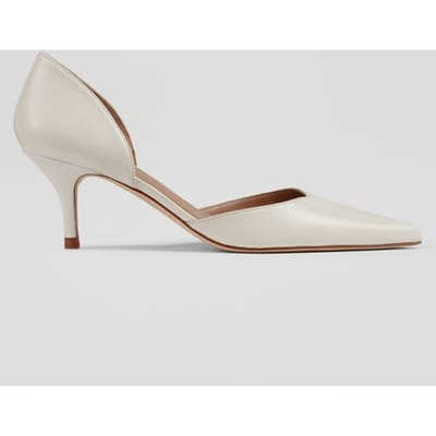 LK Bennett Harley Pointed Pump Ecru Maat: 35 | Pumps Outlet | Dames | Ecru