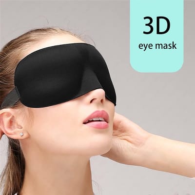2x 100% Verduisterend Slaapmasker - Comfortabel Oogmasker voor Mannen en Vrouwen - Geschikt voor Reizen en dutjes