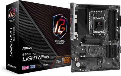 ASRock B650 PG LIGHTNING Moederbord – Socket AM5 – ATX – DDR5 – PCIe 5.0 – 2.5Gb LAN – AMD B650 Chipset