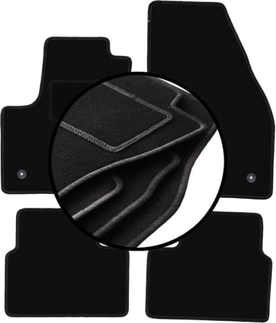 Complete set veloursmatten voor: Opel Meriva B minivan (2010-2017)