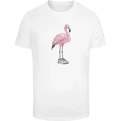 Mister Tee - Flamingo Baller Heren Tshirt - 3XL - Wit