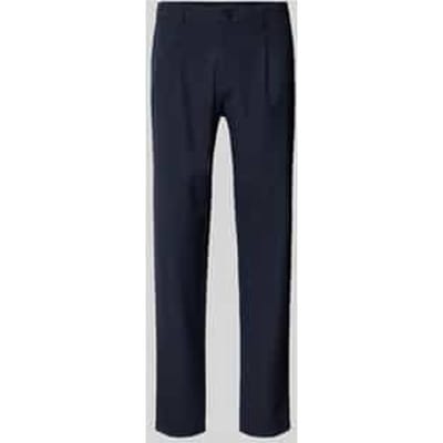 Pantalon met knoop- en ritssluiting, model 'Kian'