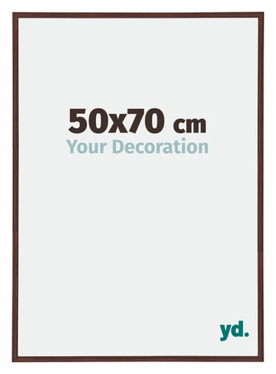 Your Decoration - Puzzellijst 50x70 cm - Bruin - Puzzellijst 500-1000 stukjes - Kunststof Fotolijst - Annecy