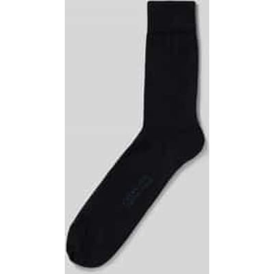 FALKE Sensitive London met comfort tailleband katoen sokken heren blauw - maat 39-42