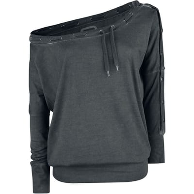 R.E.D. by EMP Shirt met lange mouwen - Fast And Loose - S tot XXL - voor Vrouwen - zwart
