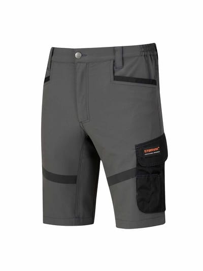 STØRVIK Stijn 4-Way Stretch Korte Werkbroek - Heren - Maat 2XL - Antraciet