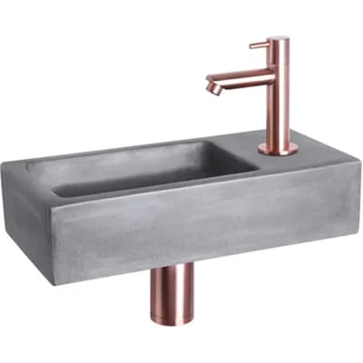 Differnz Fonteinset Mix&match Ravo Beton Recht Rood Koper