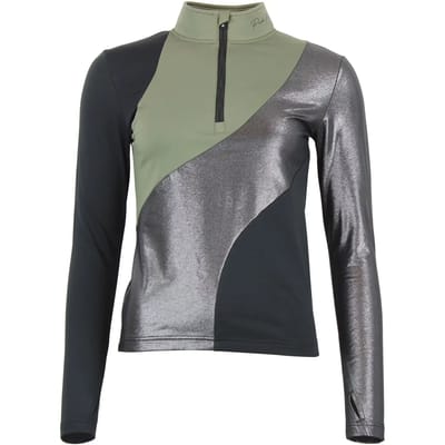 Dames met lange mouwen zip T-shirt Peak Mountain Aramis