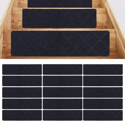 15 Stuks Zachte Antislip Traptreden Strasspatroon - Huishoudelijke Laddermat Griptape - Buitentraptreden Skateboard Opstaptapijt