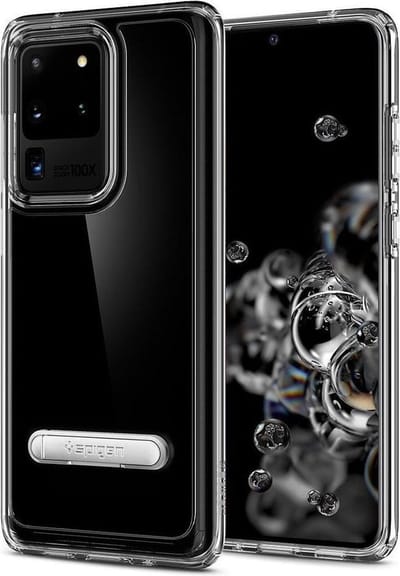 Spigen Ultra Hybrid S Samsung Galaxy S20 Ultra Hoesje Transparant
