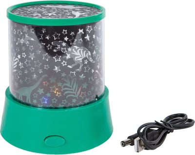 Dinoworld Dinosaurusprojectorlamp Groen 12 Cm - UNI