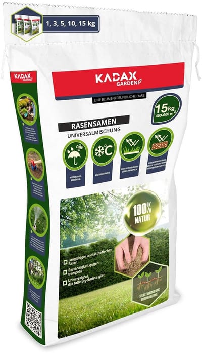 Universeel Graszaden voor Robuust en Mooi Gazon (600 m², 15 kg)