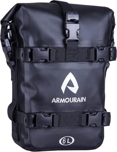 Waterdichte Motorfiets Bumpers Tas - 6L Crash Bar Tas met Schouderriem voor Motorfietsen