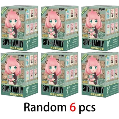 1:1 Heruitgave Spy X Family Anya Serie Blind Box Speelgoed Schattige Figuren Pop Mystery Box Model Verrassingszak Voor Meisjes Verjaardagscadeau