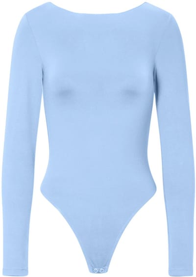 Shapewear Bodysuit - Corrigerende Body met Comfortabele Stretch - Naadloze Basis voor Dagelijks Gebruik en Iedere Outfit - Blauw - Maat XS