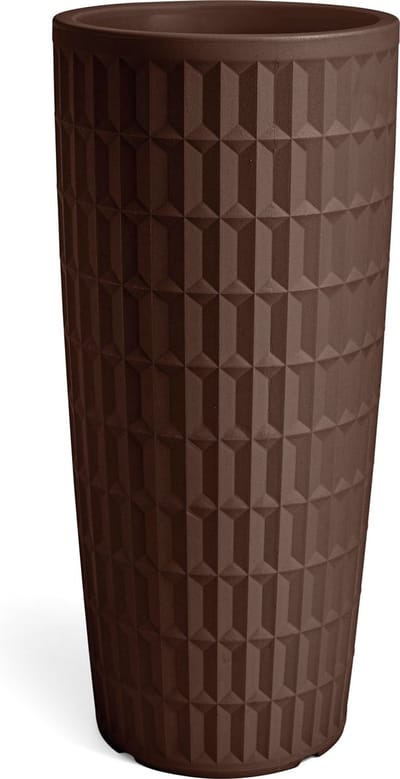 VECA - Bloempot Tyle, Ø38, H85 cm, brons
