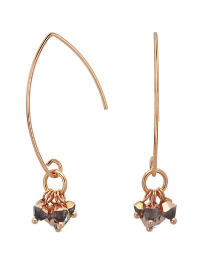 ARLIZI 2194 Oorbellen Swarovski kristal - roséverguld - 4 cm
