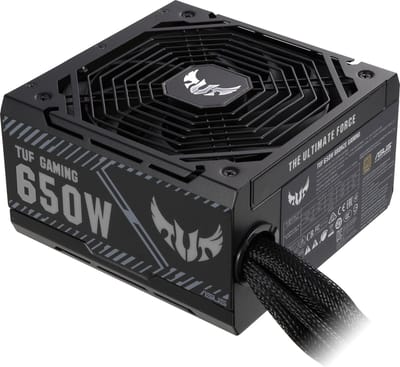 ASUS TUF GAMING 650B Voeding - 650 Watt - 135 mm - ATX - 80 Plus 80 PLUS Bronze