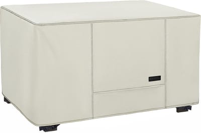 Waterdichte Rechthoekige Vuurkorf Cover - Heavy Duty 600D Buiten Patio Tafelhoes