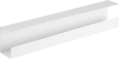 InLine bureau kabelgoot met schroefbevestiging | 60 x 11,4cm | wit