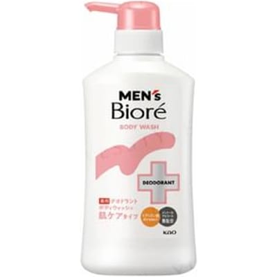 Kao - Men's Biore Medicated Deodorant Body Wash Skin Care Gentle Floral 420ml