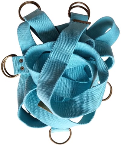 Sjorband riem - Groen - 5 x - 90-100 cm - 4 cm breed