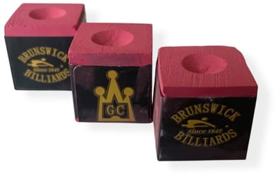 Master billiard - biljartkrijt - 3 stuks - biljart krijt - pool krijt - keu krijt - roze