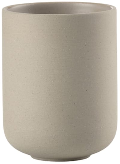 Zone Denmark Sensu Tandenborstelbeker Dia 7,4 x 9,5 cm Taupe