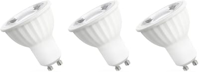 Spectrum LED Lamp GU10 6W - 230V - 410 Lumen - 3000K Warm Wit - Gezellig licht - Energiezuinig - 3 stuks
