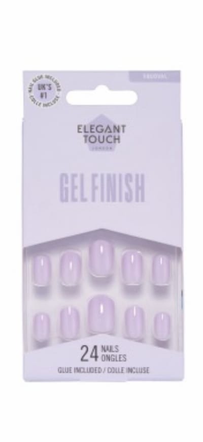 Elgant Touch London Lavender Love Nails 24 stuks + Lijm LiLac