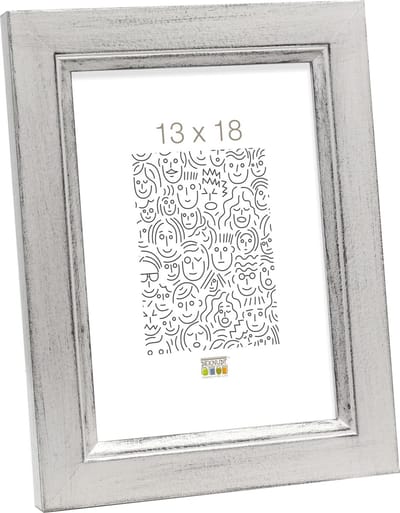 Deknudt Frames fotolijst S42LD1 AR - zilverkleurig - foto 13x18 cm