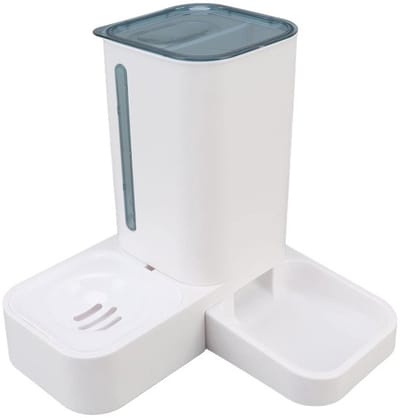Voerbak Automatisch 2-in-1 - Voerbak voor Honden - Waterdispenser - Grote Capaciteit 1,5 Liter - Voedsel- en Wateremmer - Gezondheidsbevorderend - Dierenvoederbak