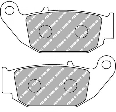 Remblokken Ferodo voor Motor Moto Guzzi 1200 Griso 2009 tot 2016 linksvoor / rechtsvoor Nieuw