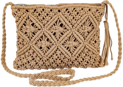 Dailygoody - Dames Crossbody Bag - Handgemaakte Woven Zipper Tote - Ideaal voor Dagelijks Gebruik - Ruim en Stijlvol - Perfect voor Uitgaan - Diverse
