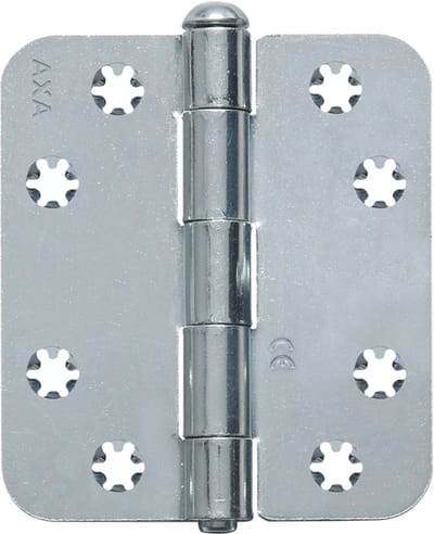 Scharnier - Gegalvaniseerd - Staal - Axa - AXA 1607 ronde hoek 89x80mm staal gegalvaniseerd