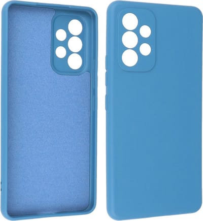 Fashion Backcover Telefoonhoesje - Color Hoesje - Geschikt voor Samsung Galaxy A33 5G - Navy