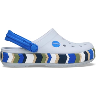 Baby klompen Crocs Crocband Chevron