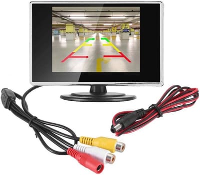 3.5 Inch Auto Monitor voor Achteruitrijcamera en Entertainment
