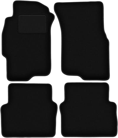 Zwarte veloursmatten voor: Rover 400/45 sedan (1998-2005)