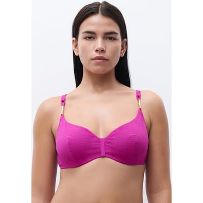 Chantelle Hera Swimwear Bra Tyrian Fuchsia Taglia: C75 | Reggiseni Outlet | Donna | Rosa