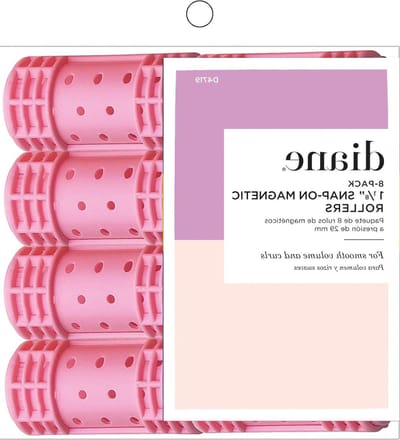 Magnetische Rollers - Klik Rollers - Haar Krullen - Zonder Klemmen - 1 1/8 Inch - Roze