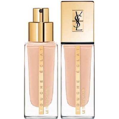 Yves Saint Laurent Touche Éclat Le Teint Crème Foundation 25ml, Natuurlijke Gezonde Glans, 24u Ademende Dekking, 24u Hydratatie #B10