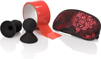 CalExotics - Scandal Beginners Fetish Kit - Bondage / SM Rood