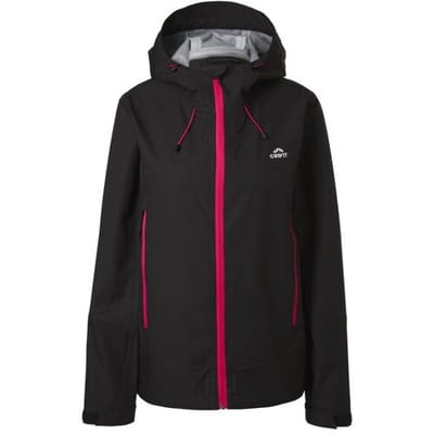 CRIVIT Dames sportjack, waterdicht (zwart, XS (32/34))