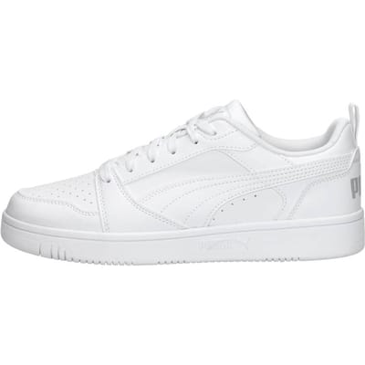 PUMA Rebound v6 Low Unisex Sneakers - PUMA White-Cool Light Gray